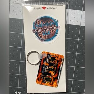 Key Chain - FireFighter -Dad